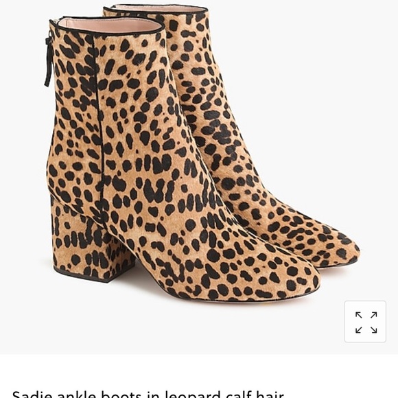 JCrew Leopard print booties - Picture 5 of 5
